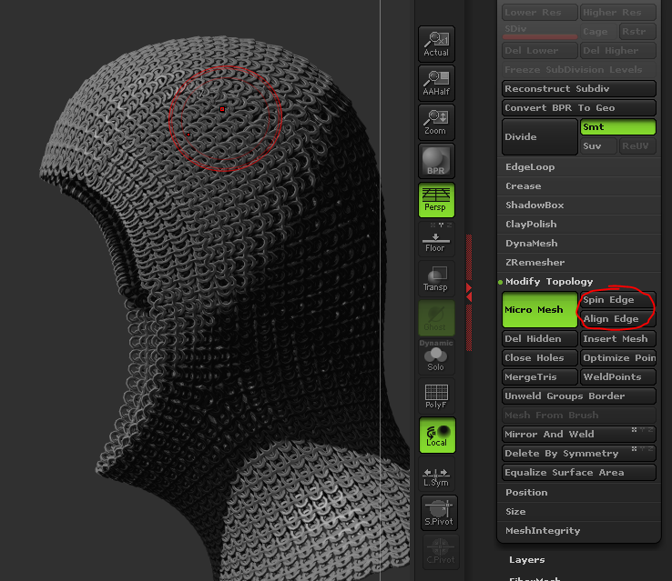 chain mail in zbrush