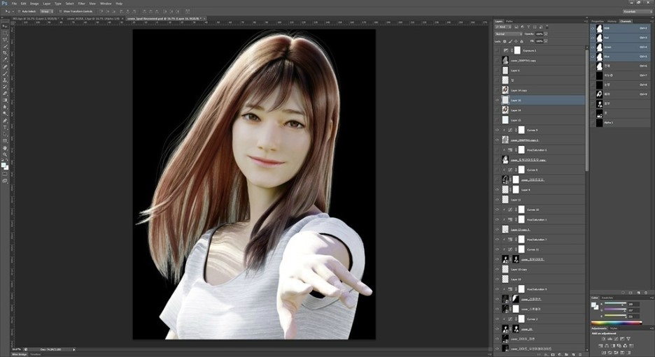WIP Smile 3D Art by SEUNGMIN KIM10