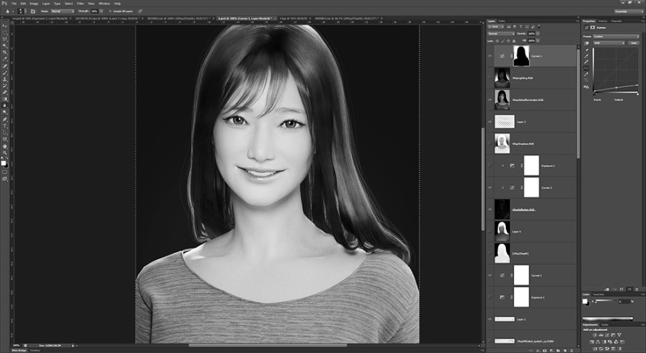 WIP Smile 3D Art by SEUNGMIN KIM5