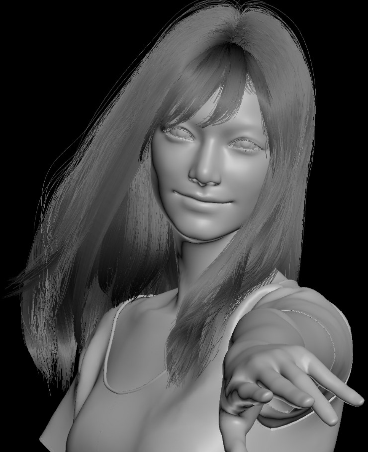 WIP Smile 3D Art by SEUNGMIN KIM8