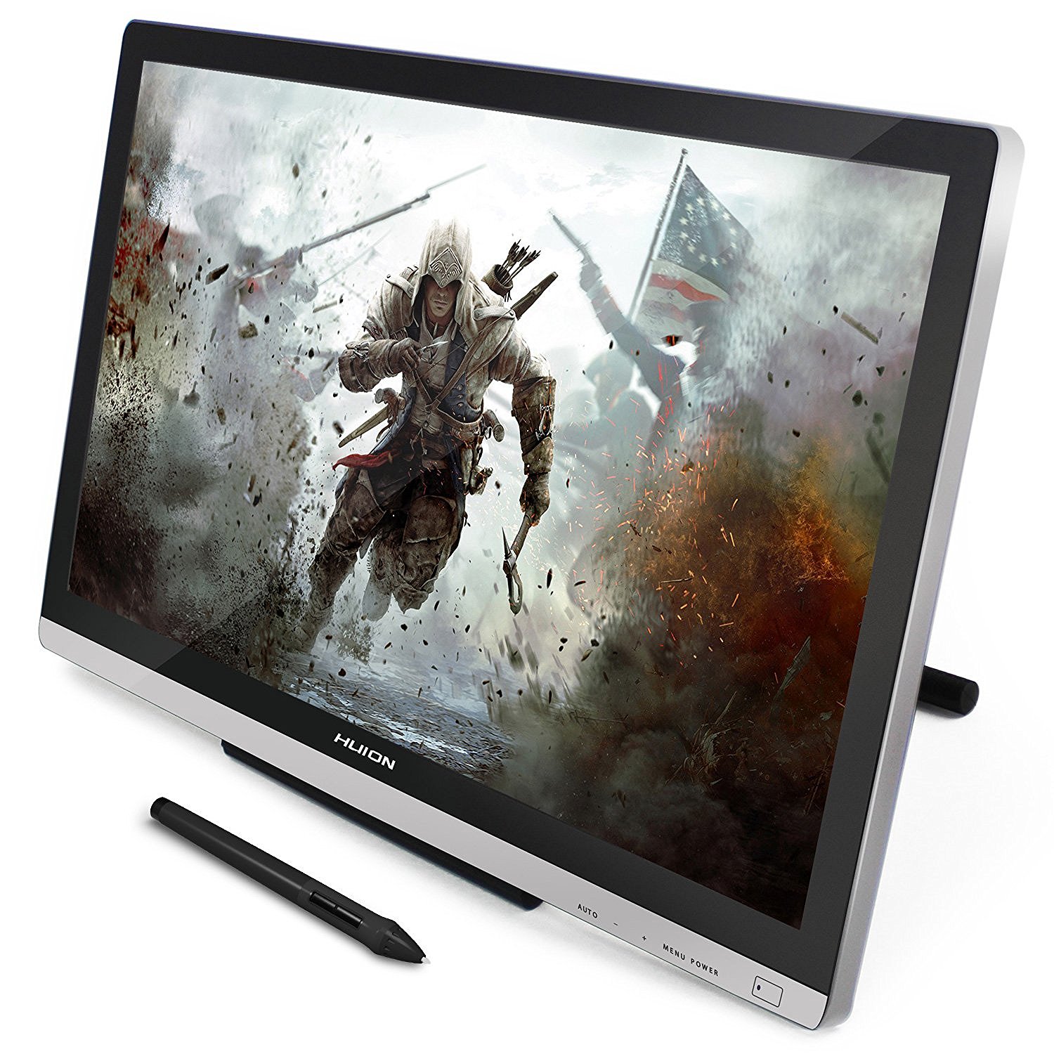 is there a way to use the huion gt 190 without plugging it into a monitor port