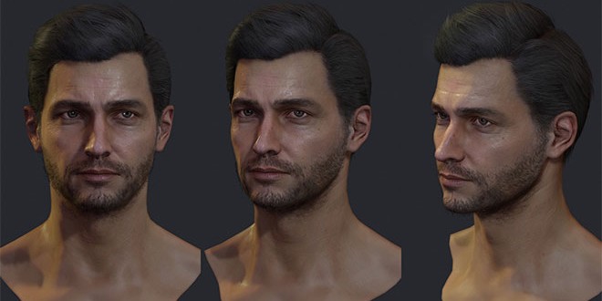 Male Face 3D WIP by Ui Joo Moon – zbrushtuts