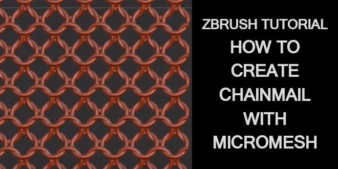 chainmail zbrush tool
