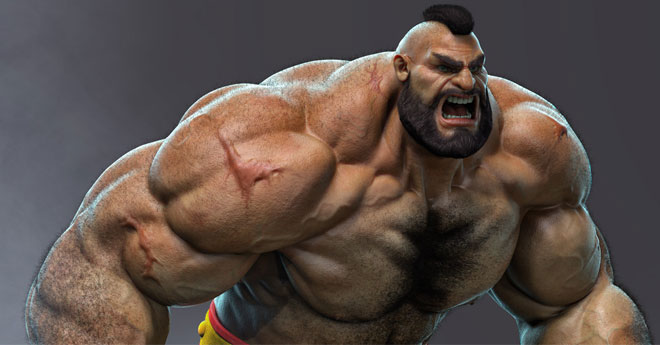 Zangief - Street Fighter Fan Art - ZBrushCentral