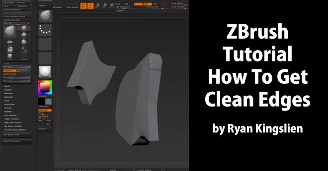 zbrush cleanup edges