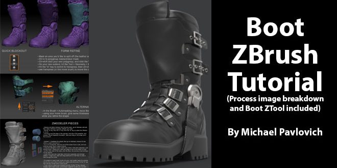 zbrush boots tutorial