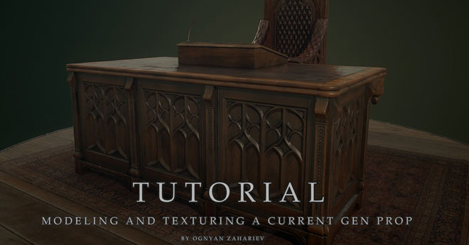 Tutorial – Modeling and texturing a current gen prop by Ognyan Zahariev ...