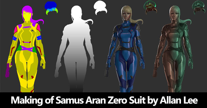 Samus Aran All Suits