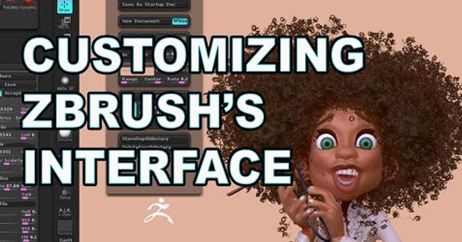 Customizing Zbrush Interface by Tyrus Goshay – zbrushtuts